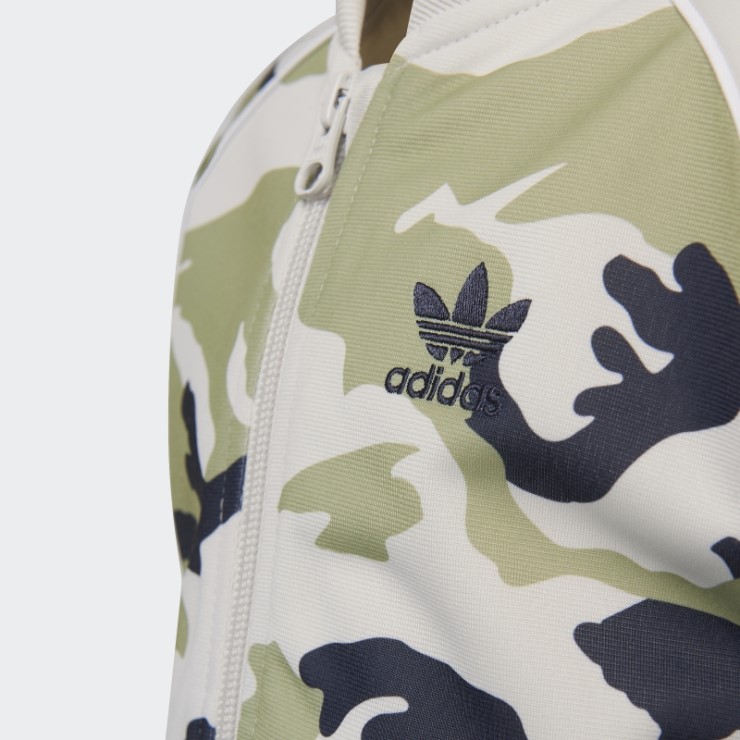Conjunto Adidas Camo Sst Orbit Gris
