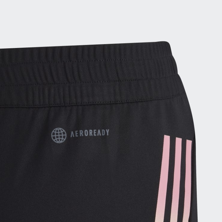 Adidas Aeroready 3-stripes Knit Shorts Negro