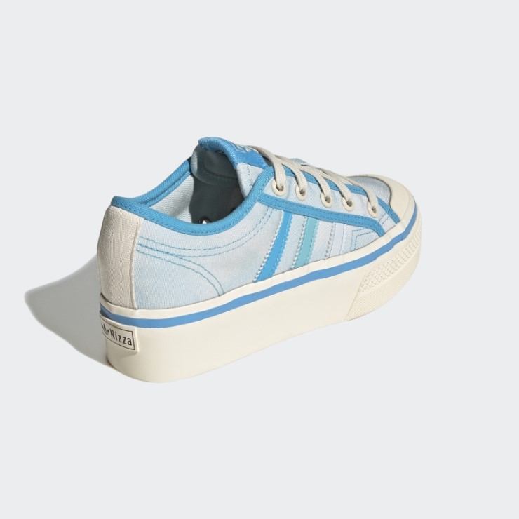 Zapatillas Nizza Plataforma Azul Adidas