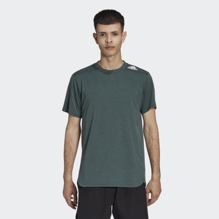 Diseñado Para Entrenar Camiseta Verde Adidas