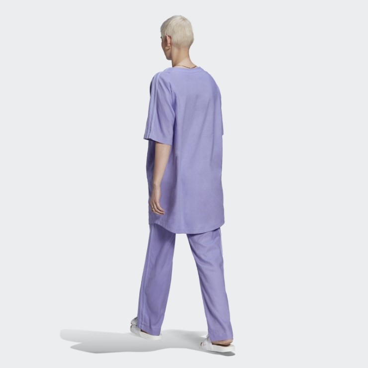 Adidas Vestido De Béisbol De Lino Morado Claro