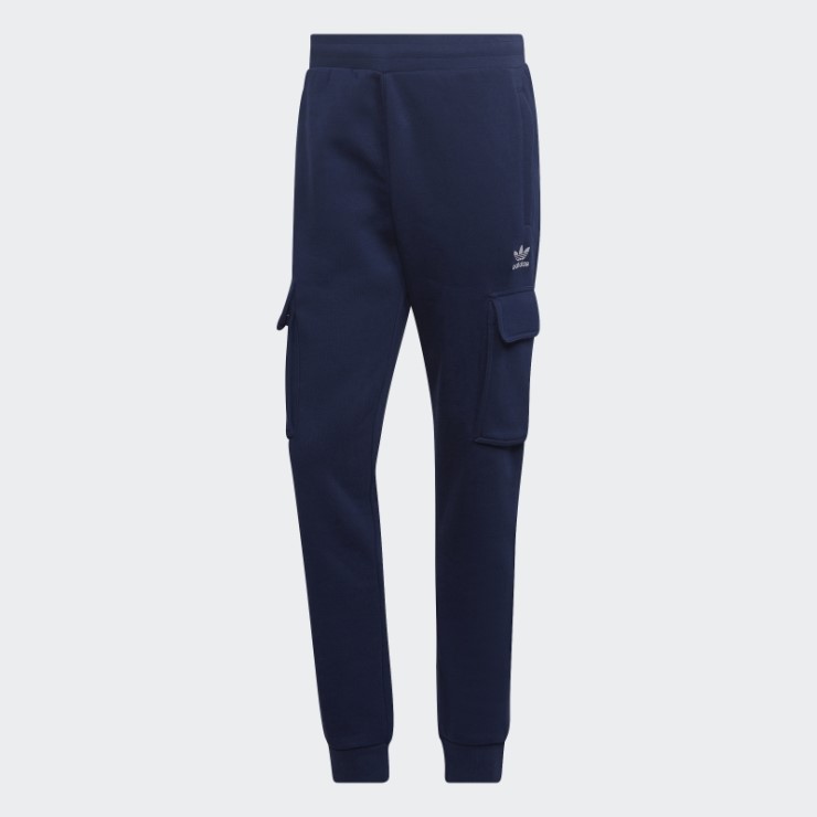 Pantalones Cargo Adidas Adicolor Essentials Trefoil Añil Noche