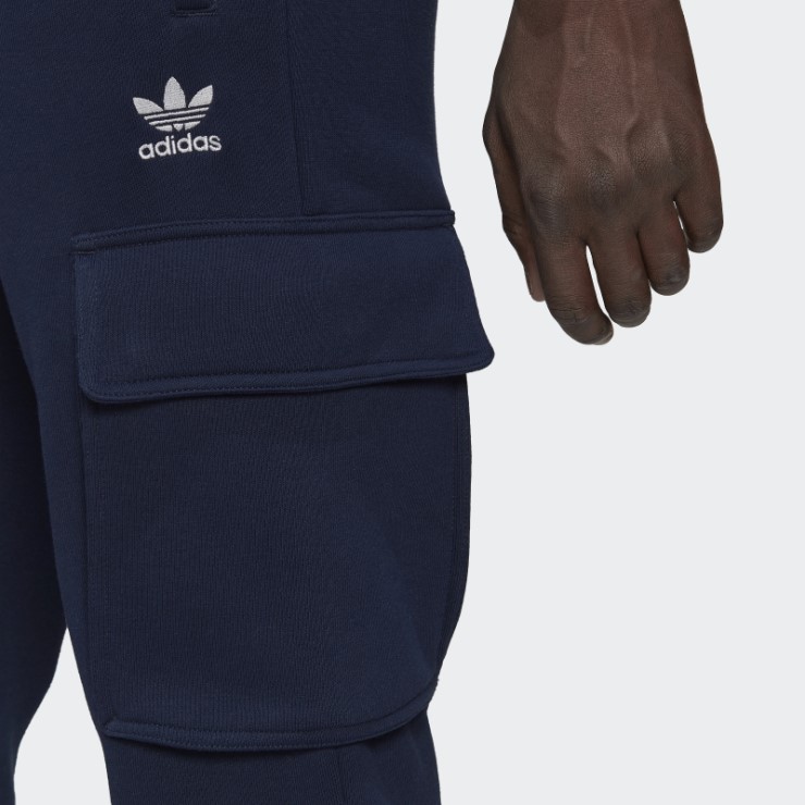Pantalones Cargo Adidas Adicolor Essentials Trefoil Añil Noche