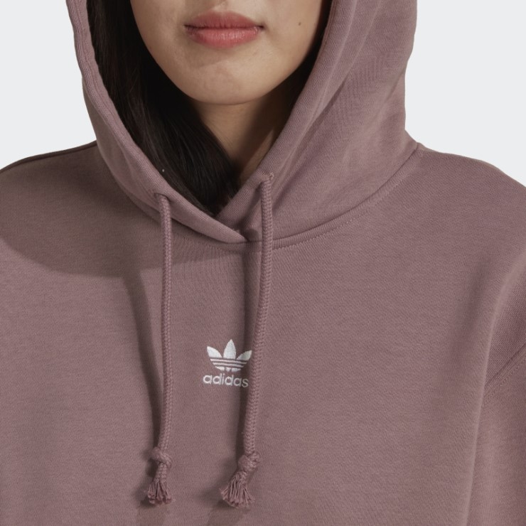 Adidas Sudadera Con Capucha Adicolor Essentials Violeta