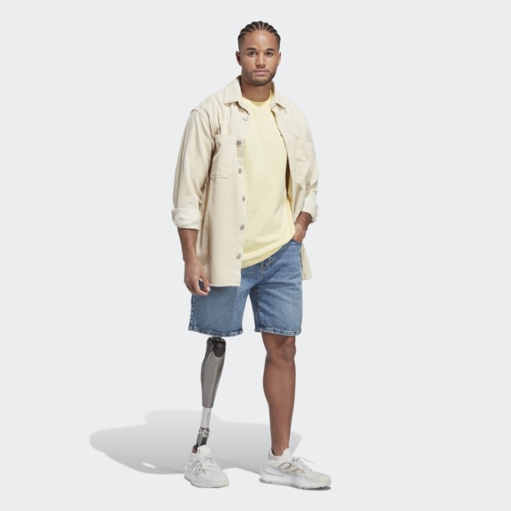 Camiseta Adidas Trefoil Essentials Amarilla