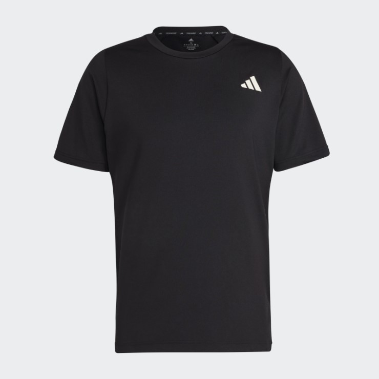 Camiseta Con Estampado Sports Club Adidas Negra