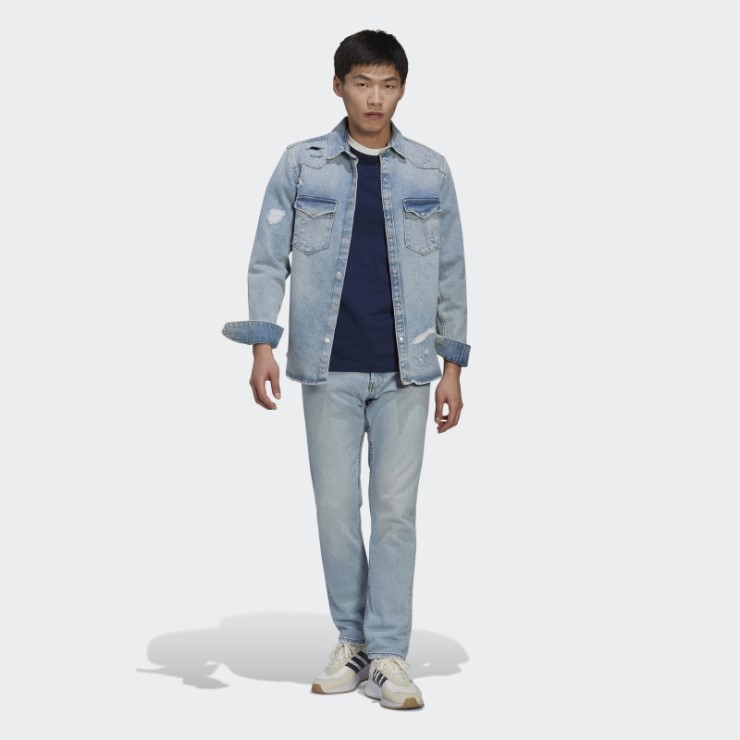 Camiseta Adidas Adicolor Classics 3 Rayas Noche índigo