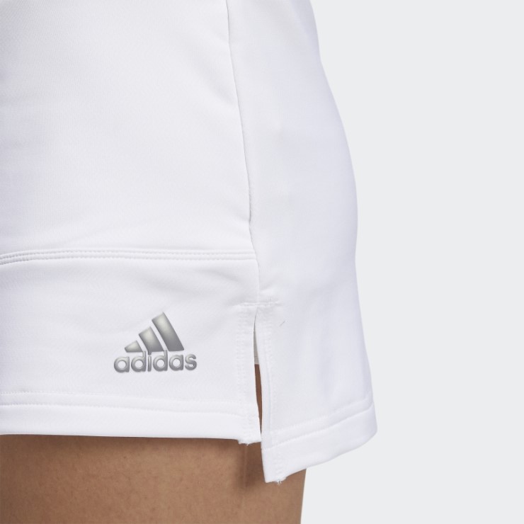 Falda Pantalón De Golf De Punto De Urdimbre Adidas Blanco