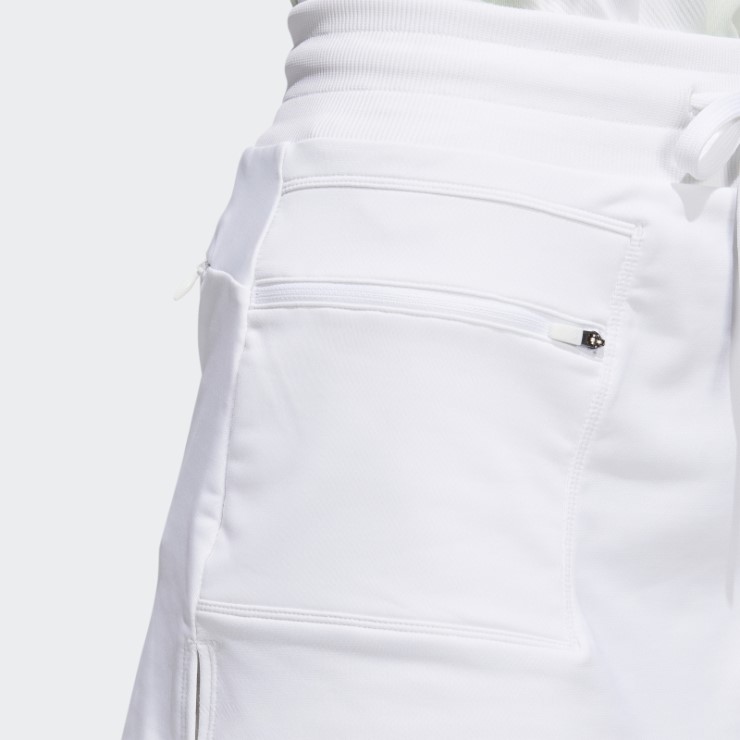 Falda Pantalón De Golf De Punto De Urdimbre Adidas Blanco