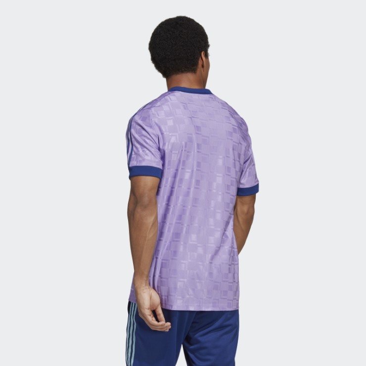 Camiseta Tiro Manga Corta Violeta Adidas