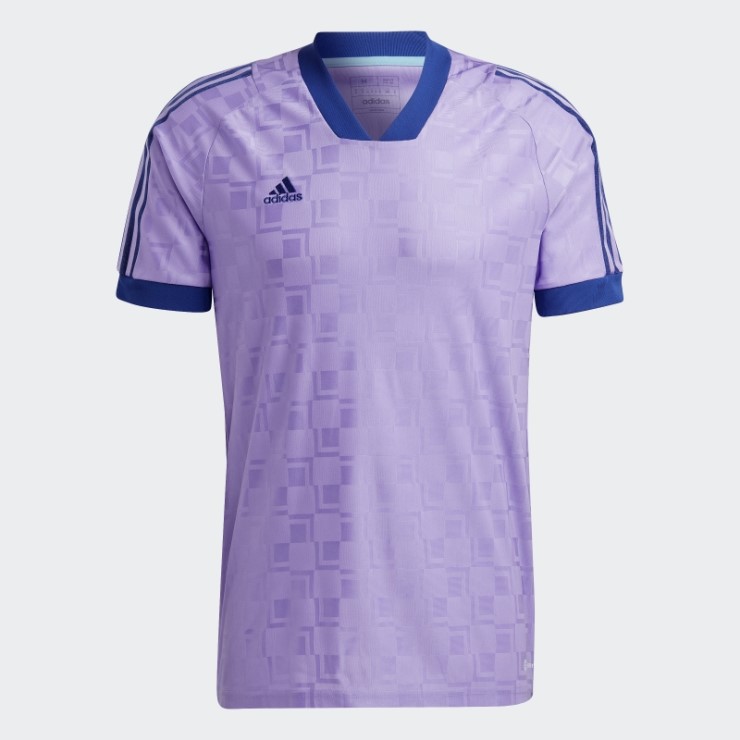Camiseta Tiro Manga Corta Violeta Adidas