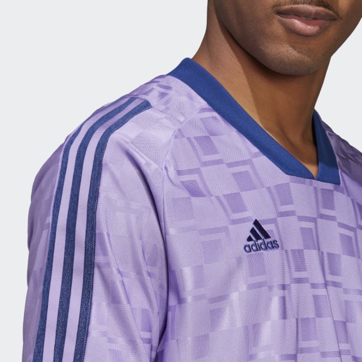 Camiseta Tiro Manga Corta Violeta Adidas