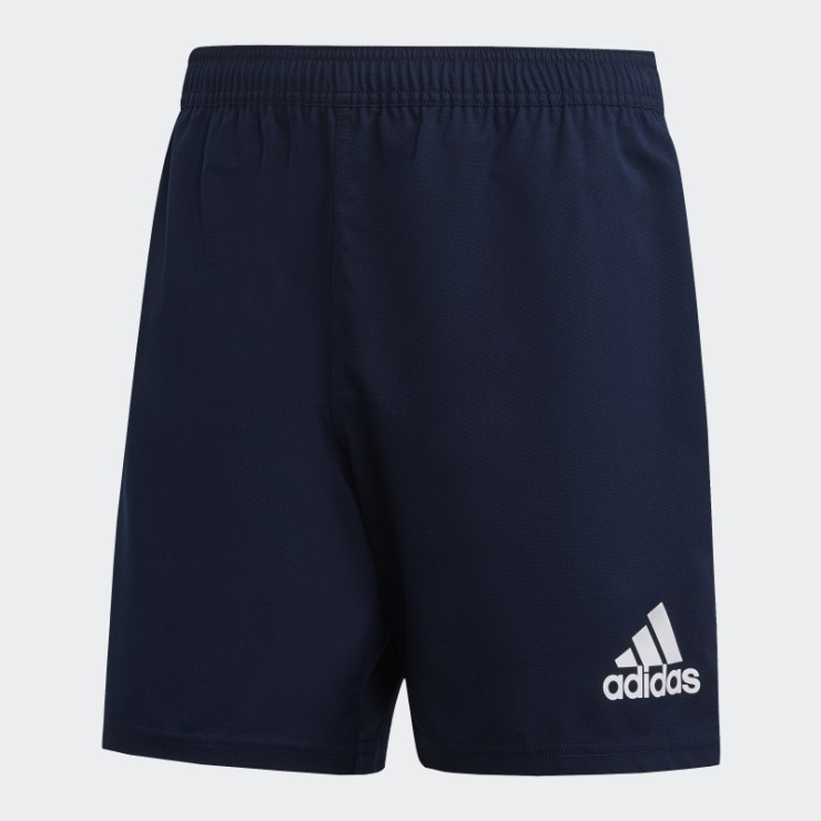 Shorts Adidas Azul Marino Con 3 Rayas