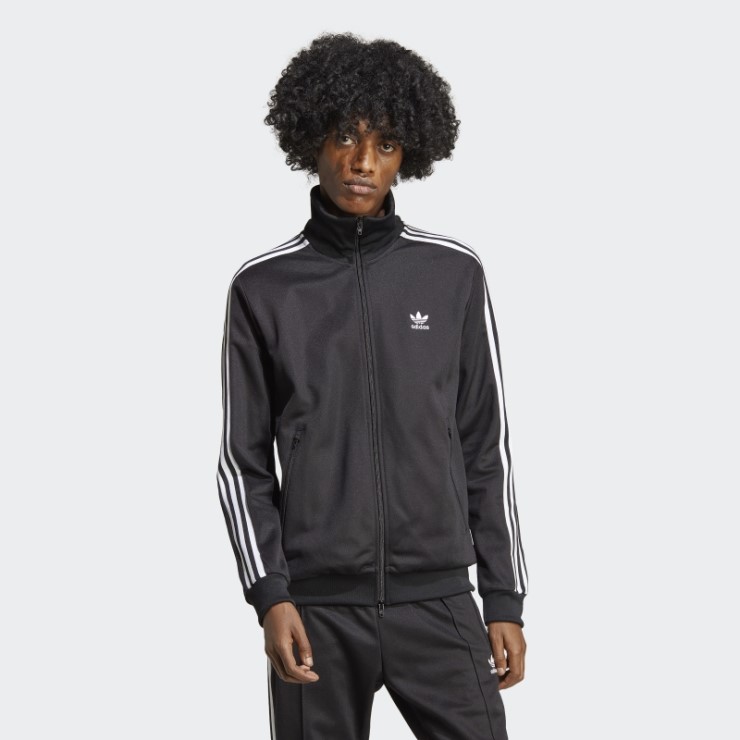 Chaqueta Adidas Beckenbauer Classics Adicolor Negro