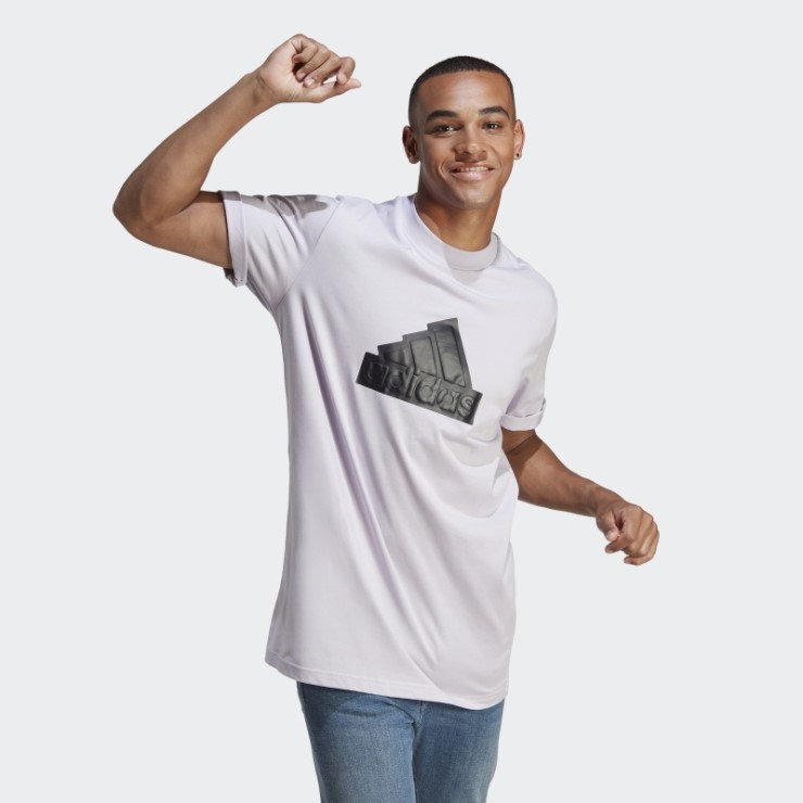 Iconos Del Futuro Insignia Del Deporte Camiseta Adidas Silver Sunrise