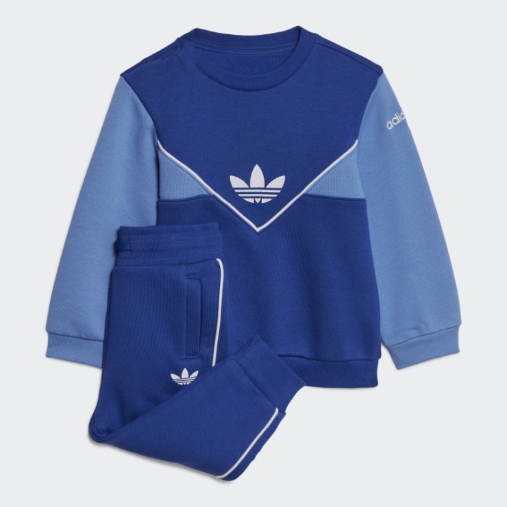 Conjunto Adidas Adicolor Azul