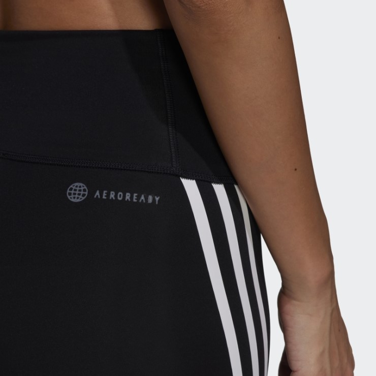 Leggings Adidas Optime Trainicons 7/8 Negro Con Estilo