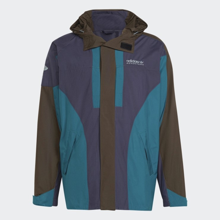 Azul Marino Adidas Adventure Squamish 93 Loop Cortavientos Moda