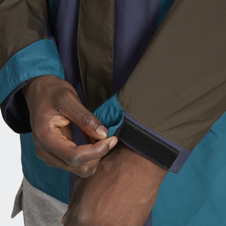 Azul Marino Adidas Adventure Squamish 93 Loop Cortavientos Moda