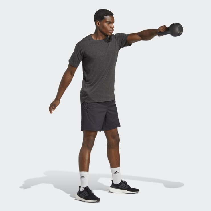 Lo Mejor De Adidas Pantalones Cortos De Entrenamiento De Moda Negro