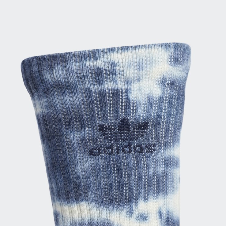 Calcetines Color Wash Crew 3 Pares Night Indigo Adidas