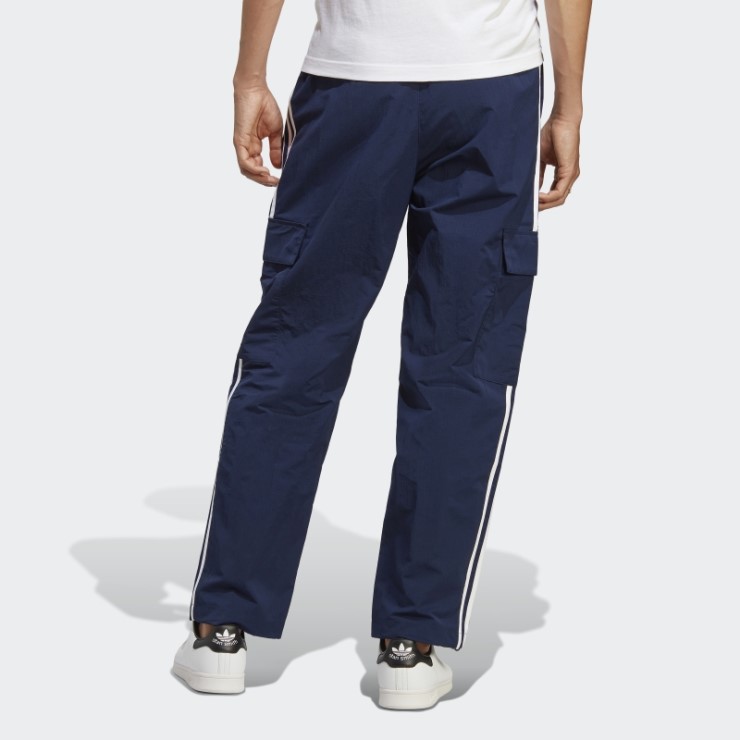 Pantalones Cargo Adidas De 3 Rayas Adicolor Classics Noche índigo