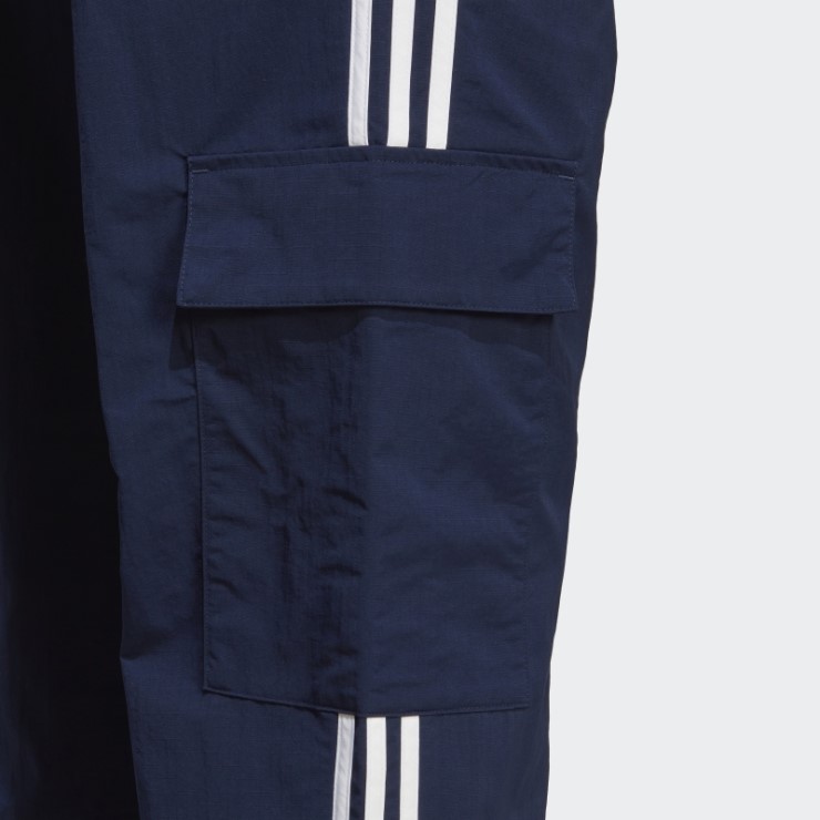 Pantalones Cargo Adidas De 3 Rayas Adicolor Classics Noche índigo