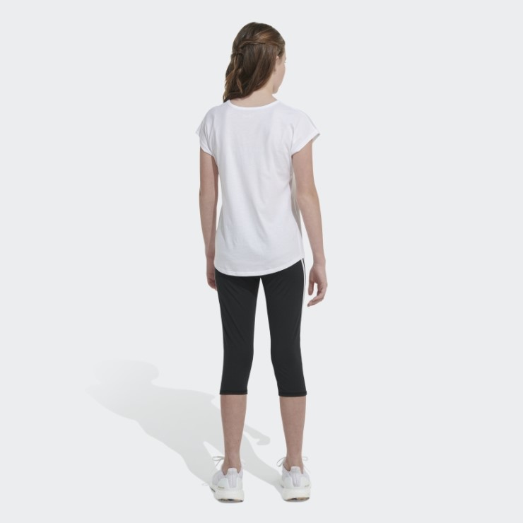 Camiseta Manga Corta Adidas Blanca