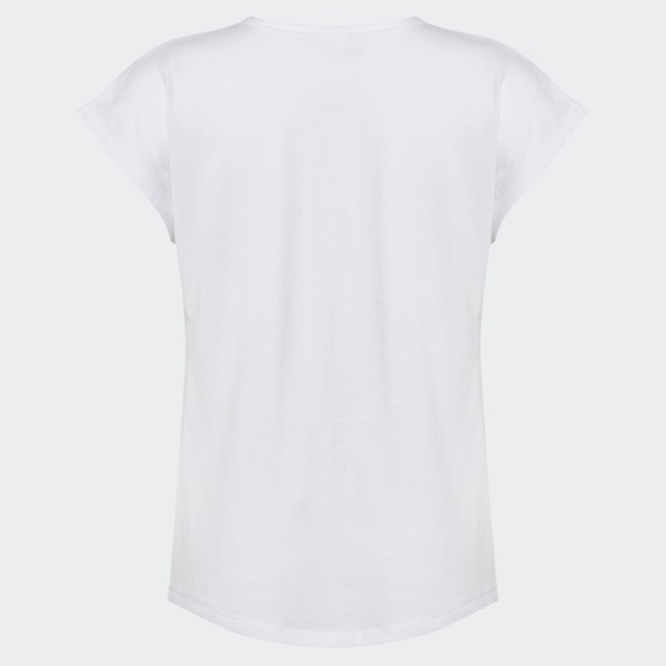 Camiseta Manga Corta Adidas Blanca