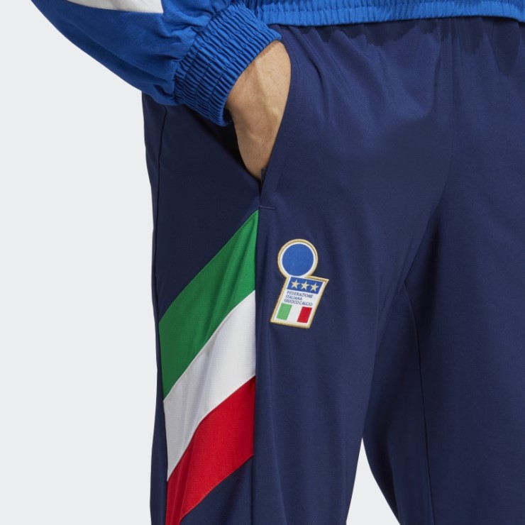 Pantalones Azul Oscuro Icono De Italia Adidas