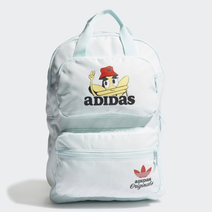 Mochila Adidas Fun Trefoil Bidireccional Azul