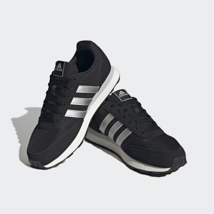Negro Adidas Run 60s 3.0 Estilo De Vida Zapatos Para Correr