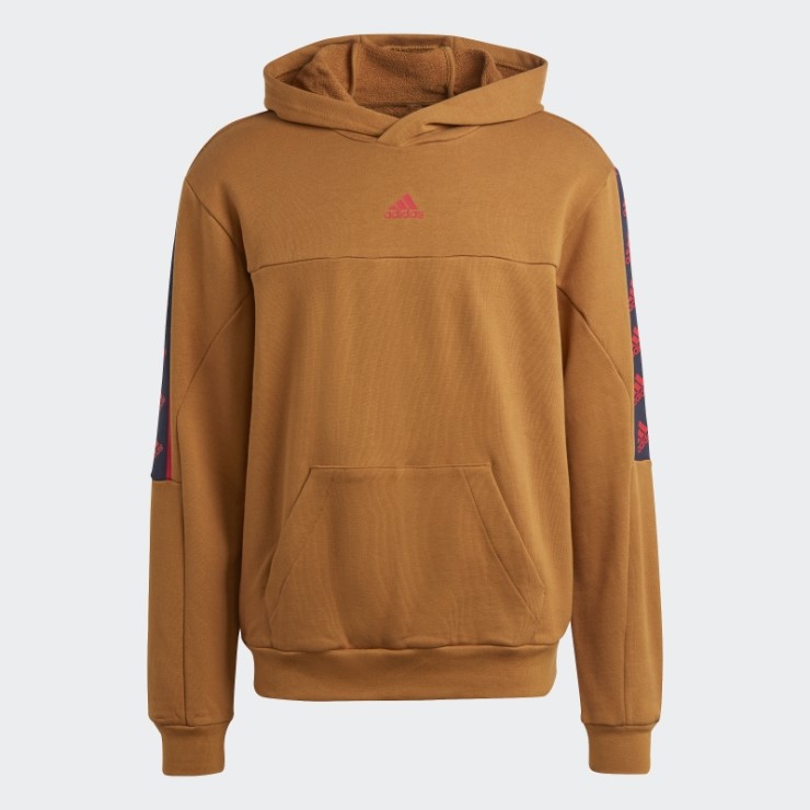 Sudadera Con Capucha Adidas Brandlove Bronce