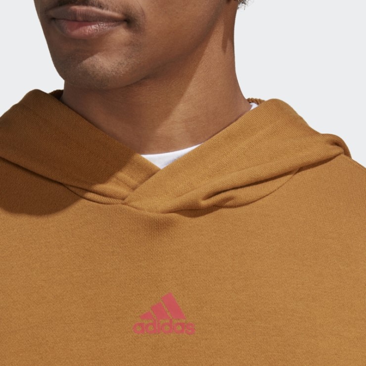 Sudadera Con Capucha Adidas Brandlove Bronce