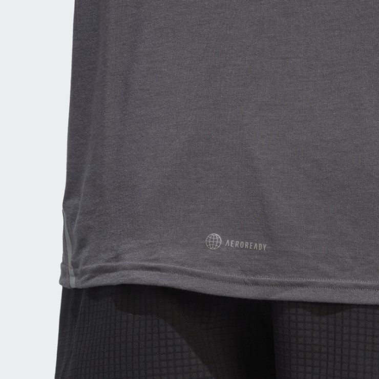 Camiseta Adidas Running Win Trust Gris