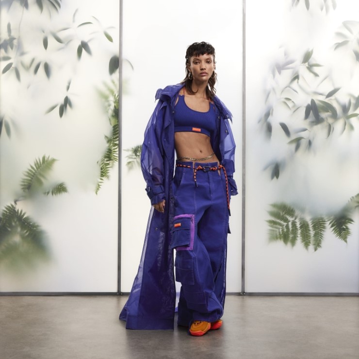 Joggers Cargo De Sarga Adidas Añil