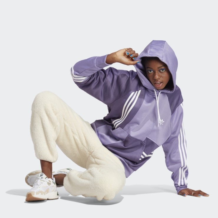 Sudadera Lila Adidas