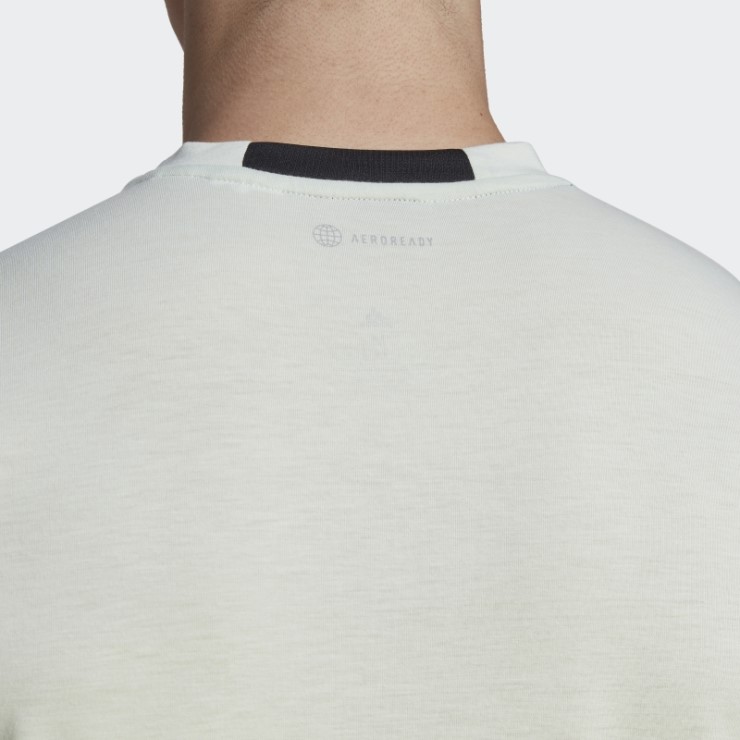 Camiseta Adidas Verde Diseñada Para Entrenar