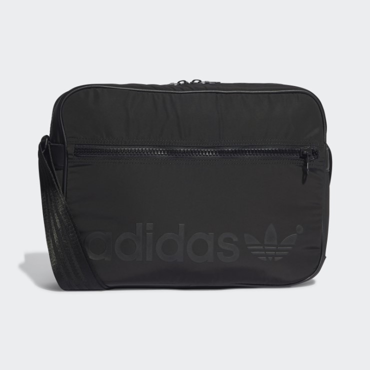 Bolsa De Avión Versión Azul Negro Adidas