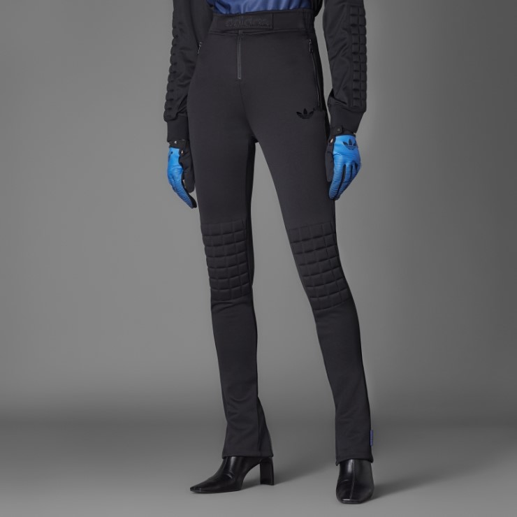 Polainas Adidas Versión Azul Negro