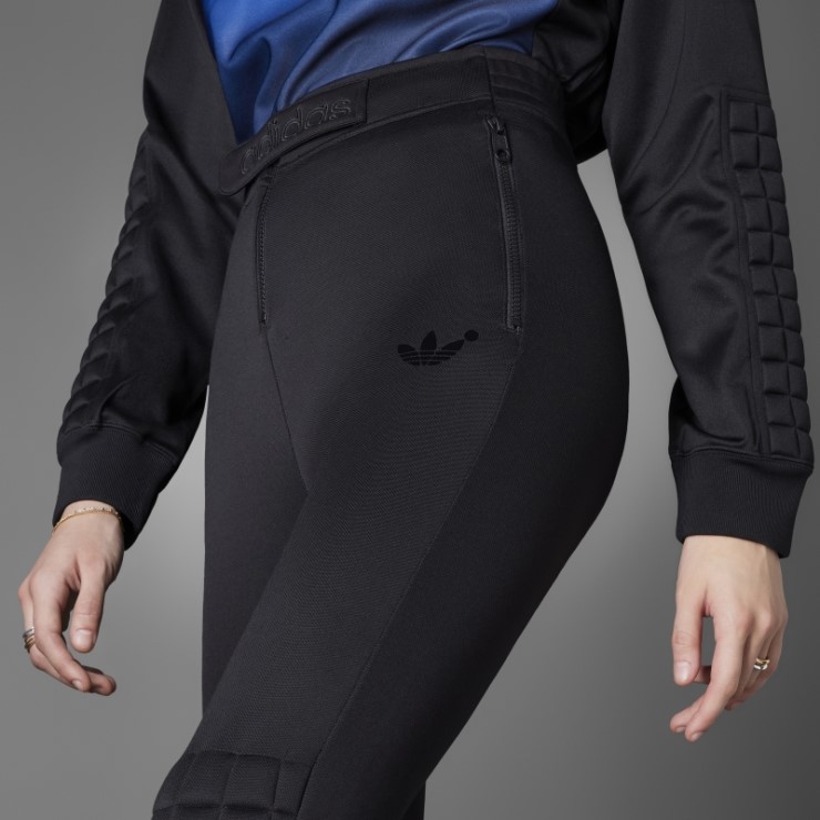 Polainas Adidas Versión Azul Negro