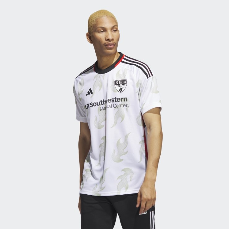 Camiseta Fc Dallas 23/24 Primera Equipación Adidas Blanco
