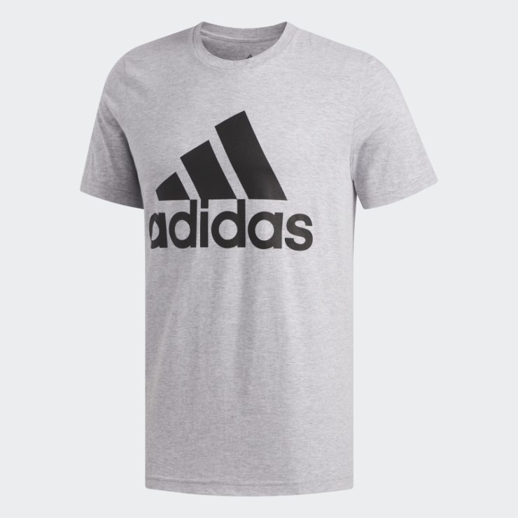 Camiseta Adidas Insignia De Deporte Gris Medio