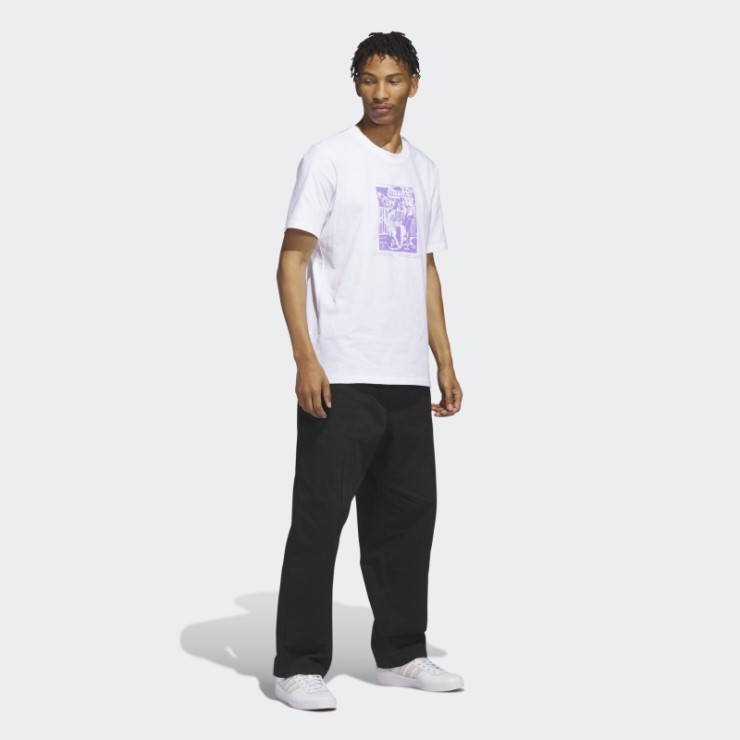 Camiseta Adidas Dill Compasion Blanca