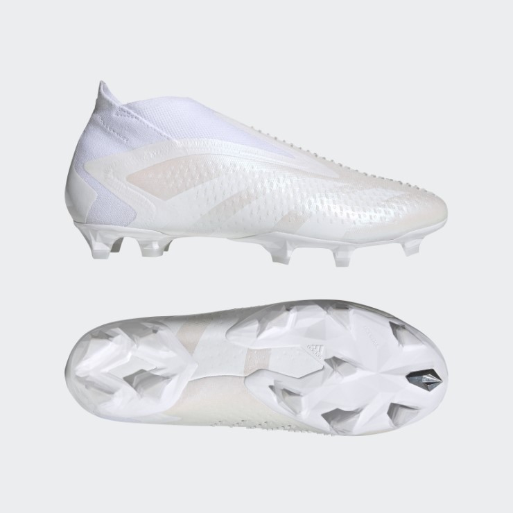 Adidas Predator Precision+ Botas Para Terreno Firme Moda Blanco