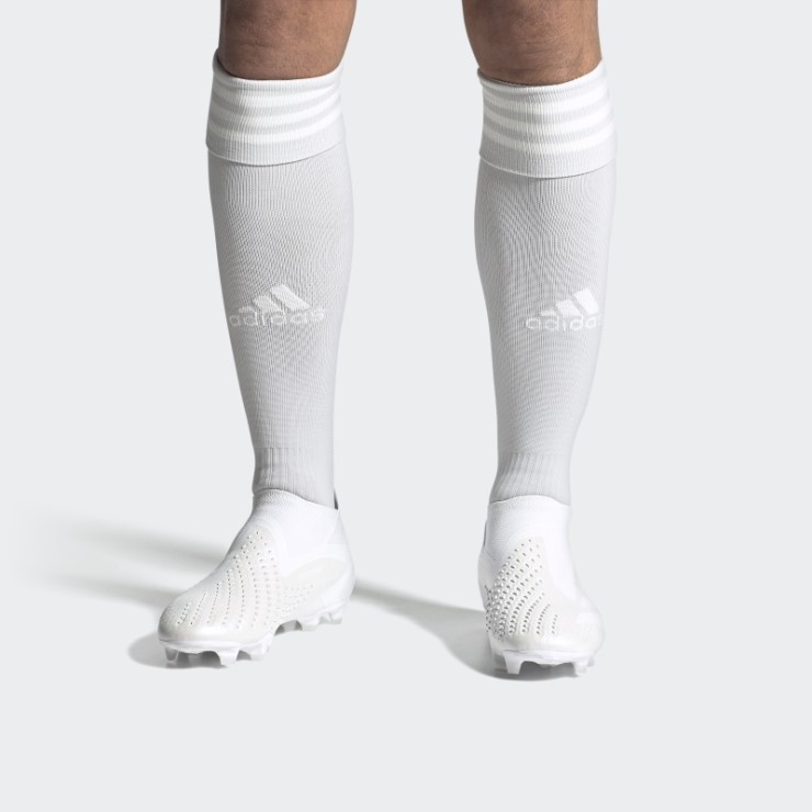 Adidas Predator Precision+ Tacos De Fútbol Para Terreno Firme Blanco