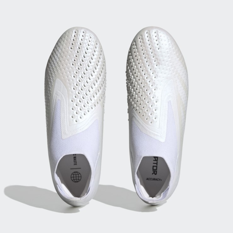 Adidas Predator Precision+ Tacos De Fútbol Para Terreno Firme Blanco