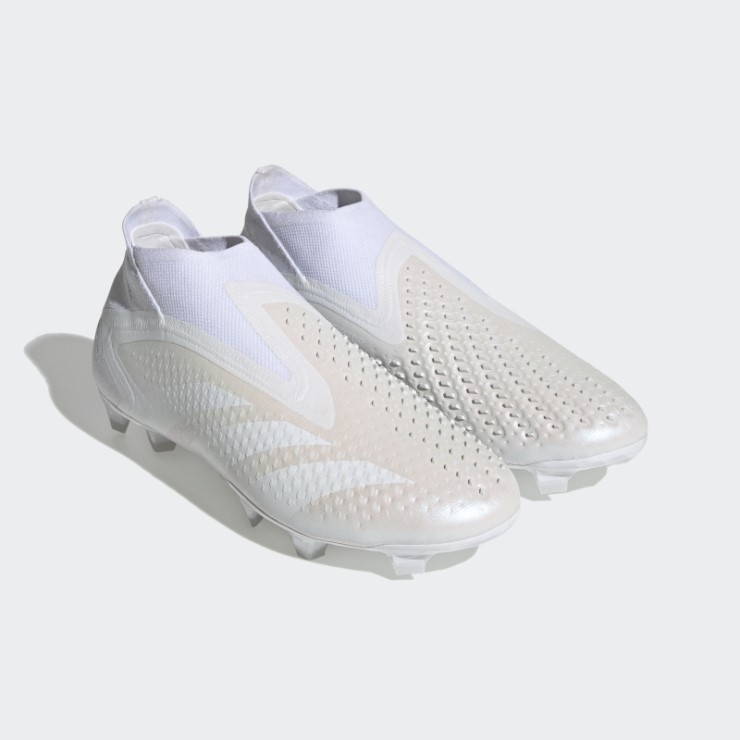 Adidas Predator Precision+ Tacos De Fútbol Para Terreno Firme Blanco
