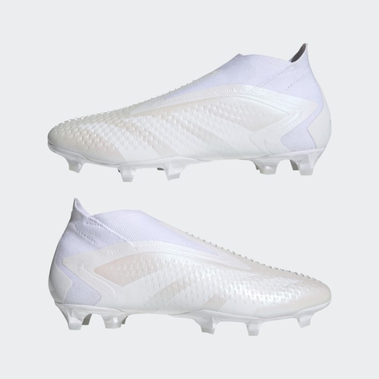 Adidas Predator Precision+ Tacos De Fútbol Para Terreno Firme Blanco