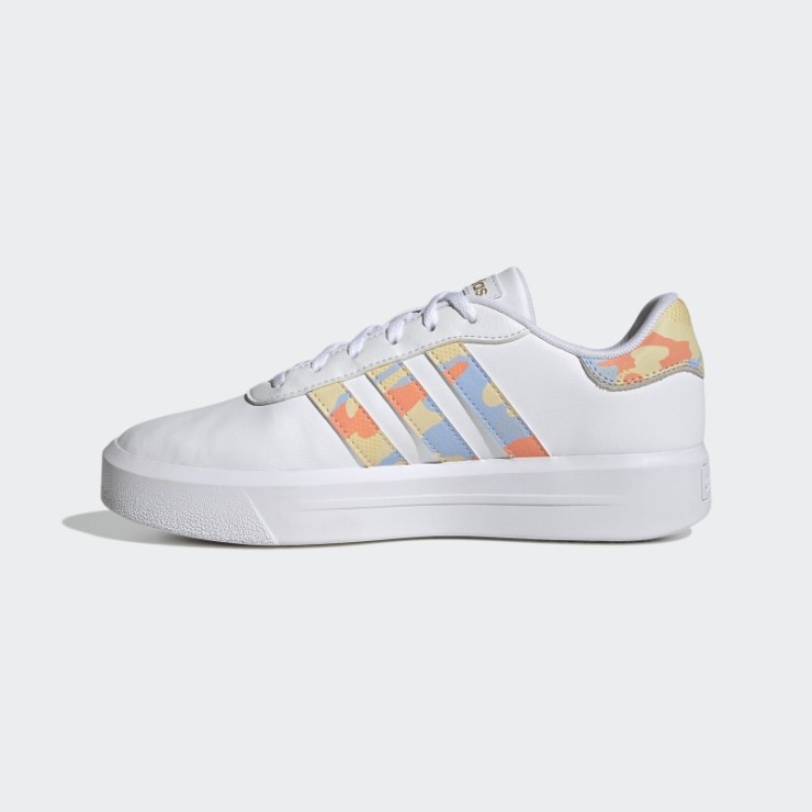 Adidas Court Plataforma Zapatos Blanco